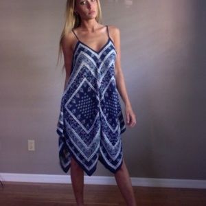 Whimsical Boho Handkerchief Dress